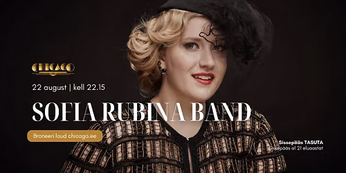 22.08 Sofia Rubina band live @ Chicago 1933