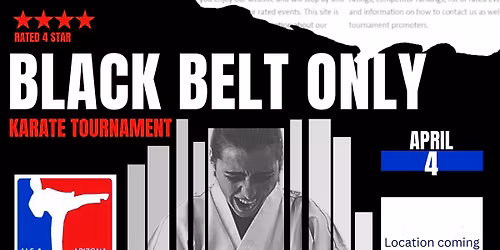 Black Belt Only - 2026