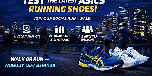 ASICS Shoes Try on Event