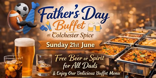 \ud83c\udf7b Father\u2019s Day Buffet Celebration \ud83c\udf7b