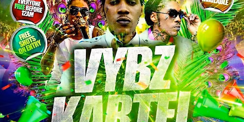 Vybz Kartel - Free Bashment Party - Everyone Free Before 12AM