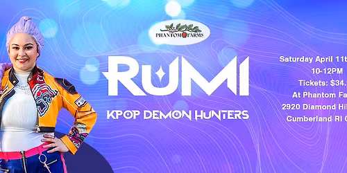 Rumi from KPop Demon Hunters Visits Phantom Farms