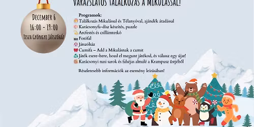 Var\u00e1zslatos tal\u00e1lkoz\u00e1s a Mikul\u00e1ssal \u00e9s T\u00e9lany\u00f3val \ud83c\udf85\u2728