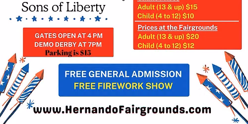 4th of July Celebration at the Hernando County Fairgrounds