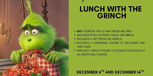 Lunch with the Grinch at Bianca\u2019s
