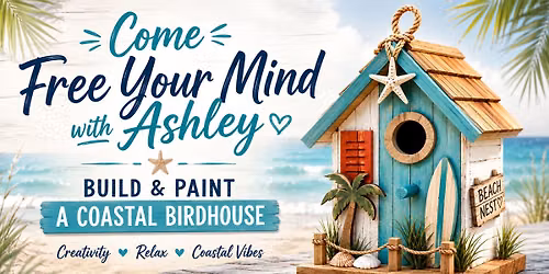 Build & Paint a Coastal Birdhouse