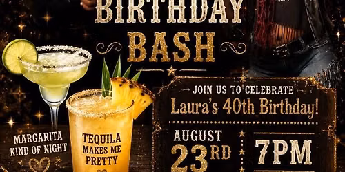 Lordy Lordy Laura is 40!!!!
