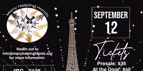 MHH 13th Annual SOUP Fundraiser "An Evening in Paris"