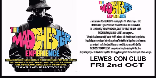 The Madchester Experience - LIVE