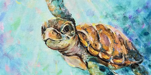 SECOND DATE Terence the Turtle, Paint Night at The Ark, Felixstowe