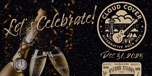 Ring in 2026 with Cloud Cover at the Oxford Saloon!