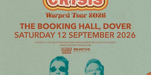 China Crisis | Dover, The Booking Hall