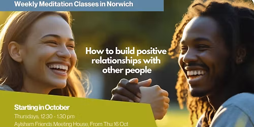 Weekly Meditation Classes in Aylsham