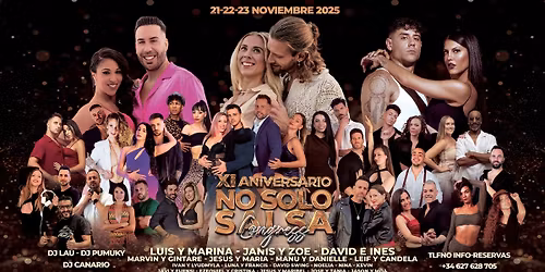 Vi fra Norge som skal p\u00e5 NoSoloSalsa Congress i Malaga - Spania