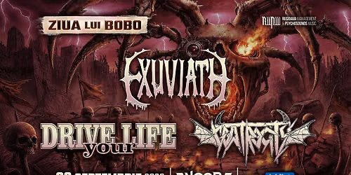 Exuviath, Drive Your Life, Goatrocity live in Encore