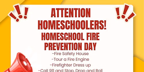 Homeschool Fire Prevention Day