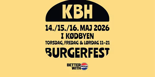 K\u00f8benhavns Burgerfest 2026