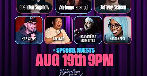 ONE NIGHT ONLY! Bendan Sagalow, Hoodo Hersi, Adrienne Iapalucci for steal!