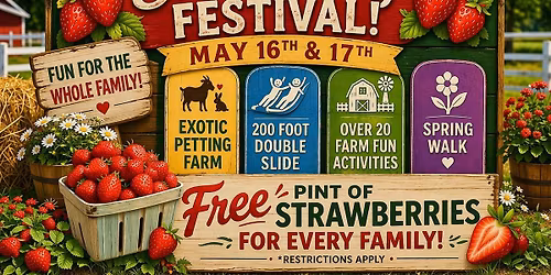 2026 Strawberry Festival at Springtime Farms in Sevierville