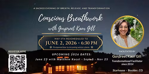 Conscious Breathwork for Healing and Transformation (STARHOUSE)