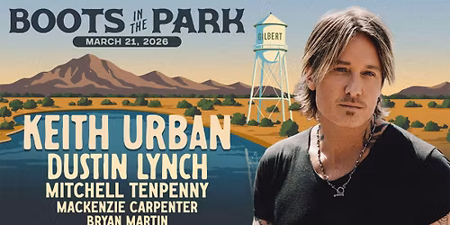 Boots In The Park: Keith Urban Dustin Lynch & Mitchell Tenpenny
