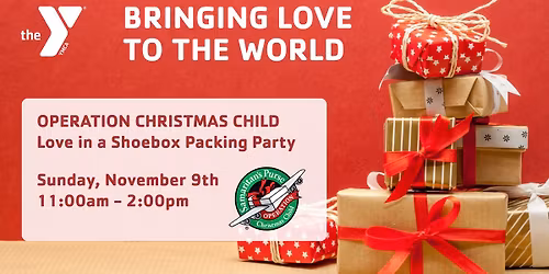Operation Christmas Child - Love in a Shoebox Packing Party