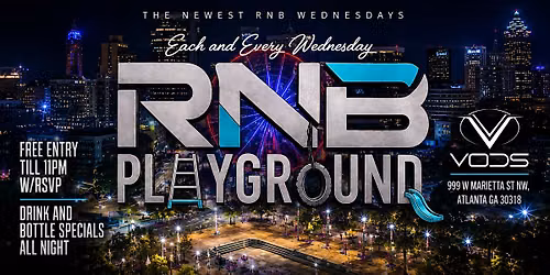 RNB PLAYGROUND WEDNESDAYS