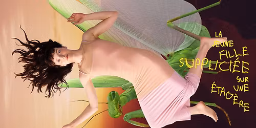 La jeune fille supplici\u00e9e sur une \u00e9tag\u00e8re