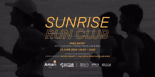 Sunrise Run Club - Amari Pattaya X Anytime Fitness