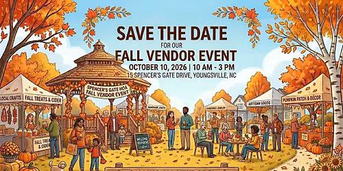 Fall Vendor Event