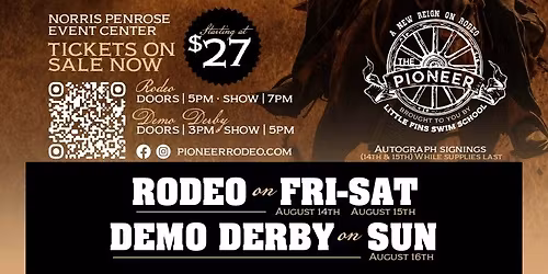 2026 Pioneer Rodeo and Demolition Derby