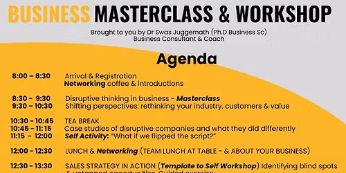 Masterclass & Workshop