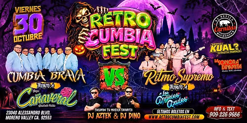 RETRO CUMBIA FEST HALLOWEEN