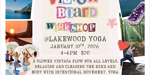 Vinyasa & Vision Board Workshop
