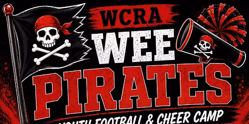 Wee Pirates Football and Cheer camp
