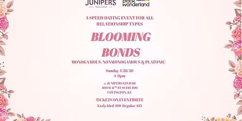 Blooming Bonds: A Speed Dating Event for All Relationship Types