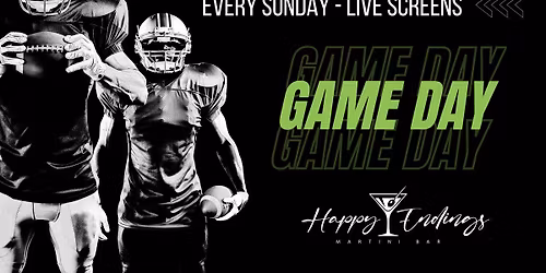 \ud83c\udfc8 Football Sundays at Happy Endings \ud83c\udfc8