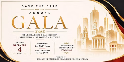 Hispanic Chamber of Commerce Silicon Valley Annual Gala 2026