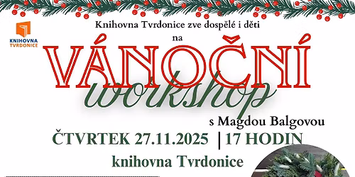V\u00e1no\u010dn\u00ed workshop v knihovn\u011b