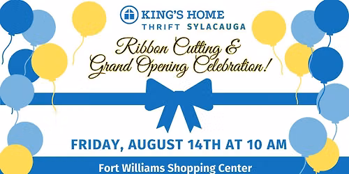 King's Home Thrift Sylacauga Grand Opening & Ribbon Cutting