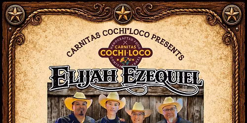 Cochi Loco Presents- Elijah Ezequiel y Los Conjunto AddictZ 