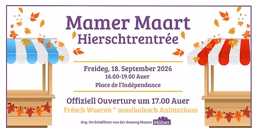 Hierschtrentr\u00e9e um Mamer Maart