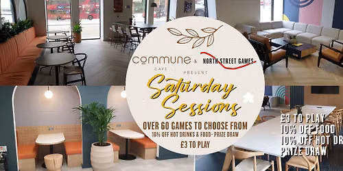 Board Games, Coffee & Pastries at Commune Cafe (Castle Park, BS2)