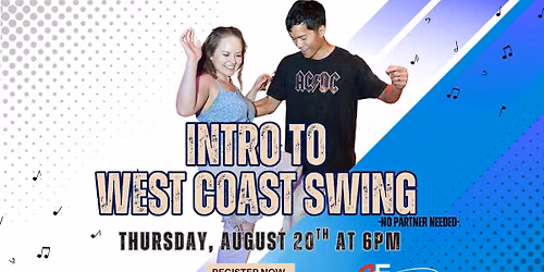 Intro to West Coast Swing\ud83d\udc83\ud83c\udffb\ud83d\udd7a\ud83c\udffbNo partner or experience needed\ud83e\udd20