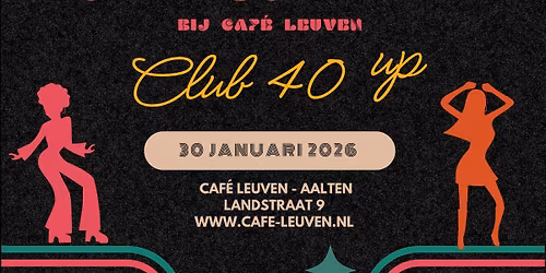 Club40Up! - We\u2019re Back! 