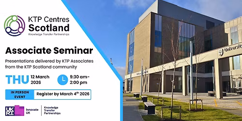 KTP Scotland Associate Seminar