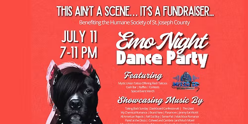Emo Night Dance Party Fundraiser