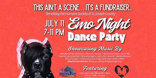 Emo Night Dance Party Fundraiser