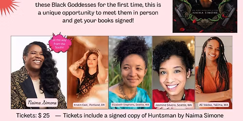 Huntsman Release Signing & Black Goddess Panel