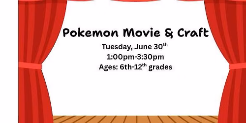 Pokemon Movie & Craft